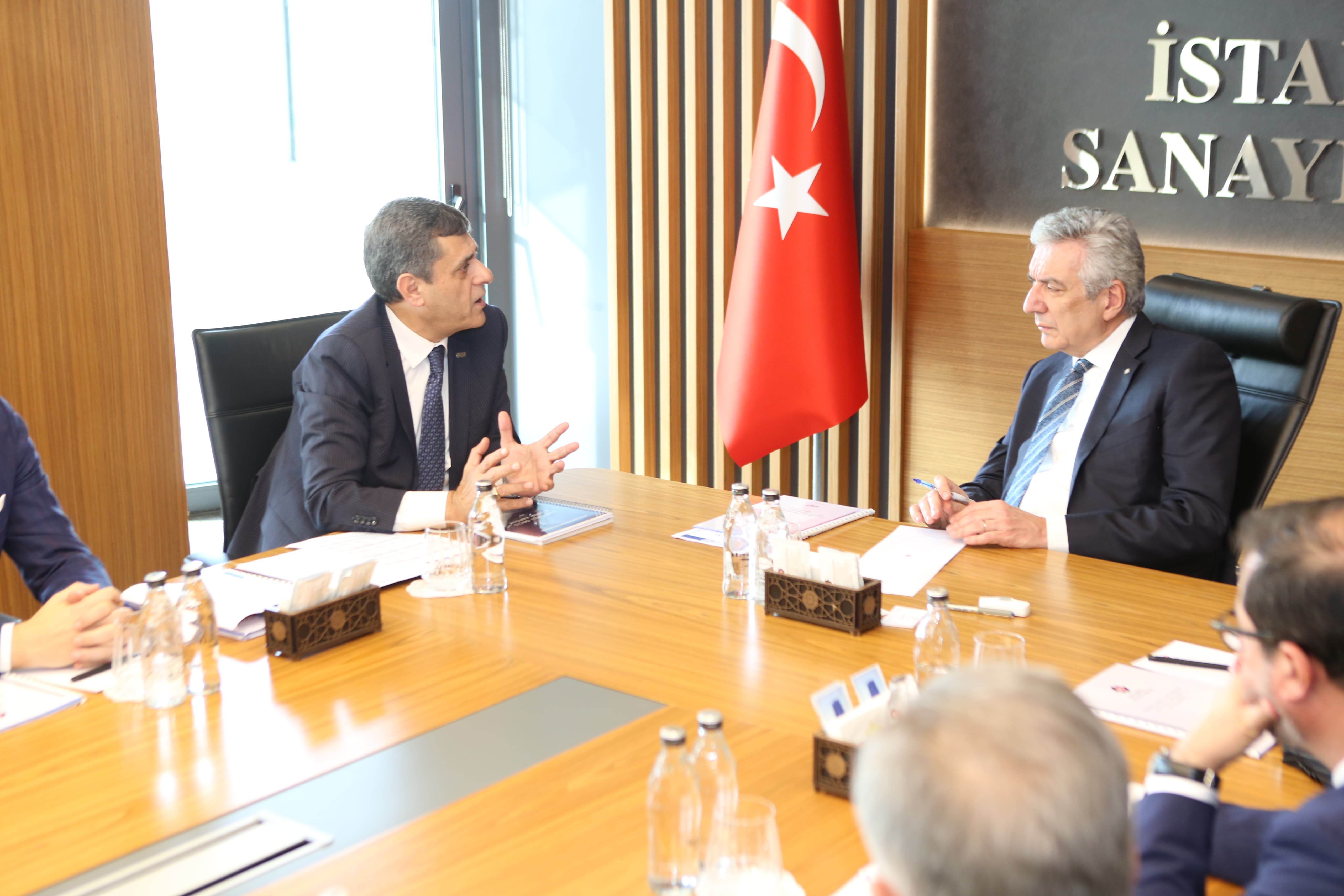 UND, İstanbul Sanayi Odası Yönetim Kurulu Başkanı Erdal Bahçıvan’a Nezaket Ziyaretinde Bulundu