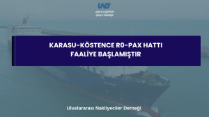 Karasu-Köstence Ro-Pax Hattı Faaliyete Başlamıştır