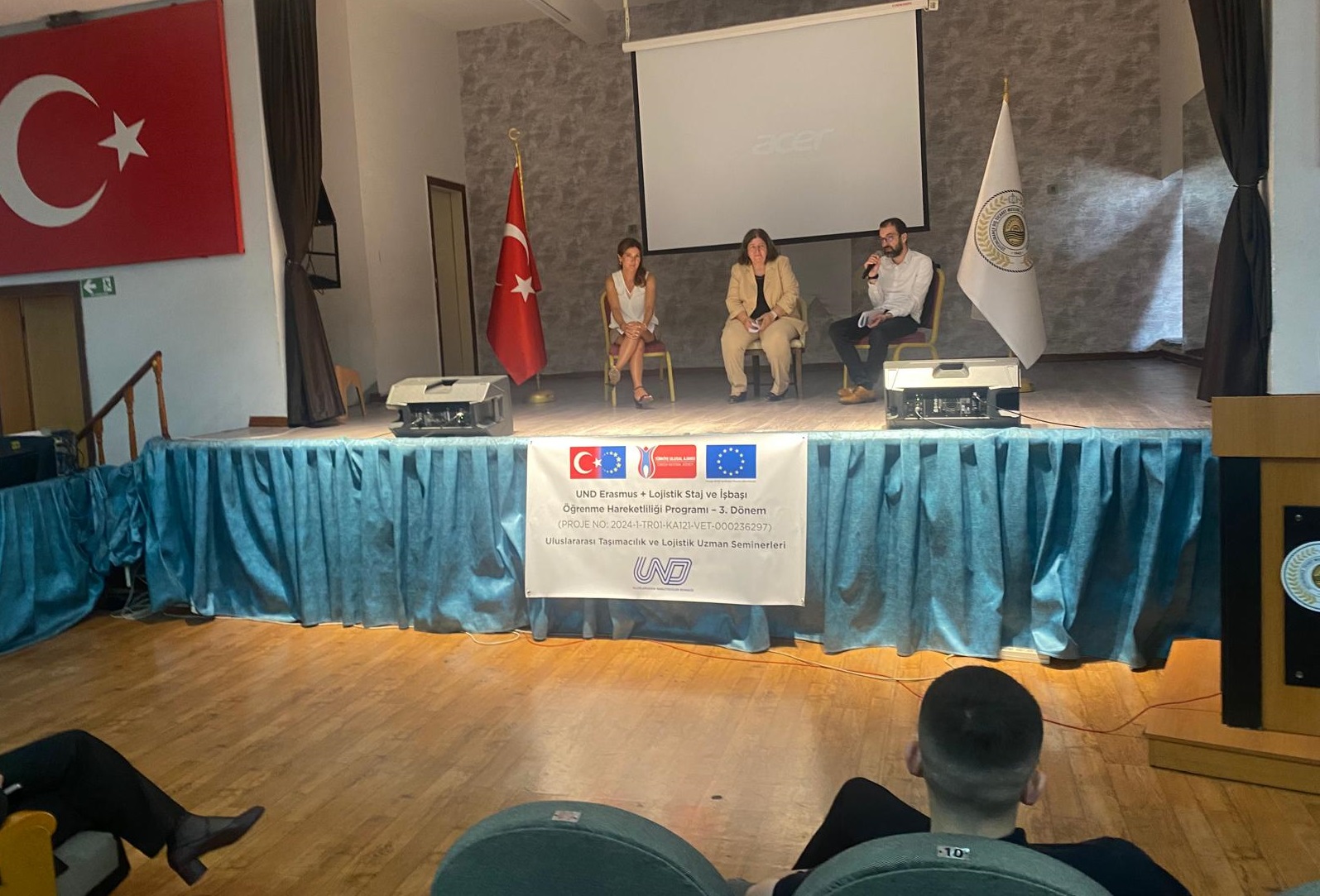 UND Erasmus + Mesleki Eğitim Projesi Kapsamında Sektör Firmalarına Yönelik Seminerler İstanbul ve Mersin’de Gerçekleştirildi