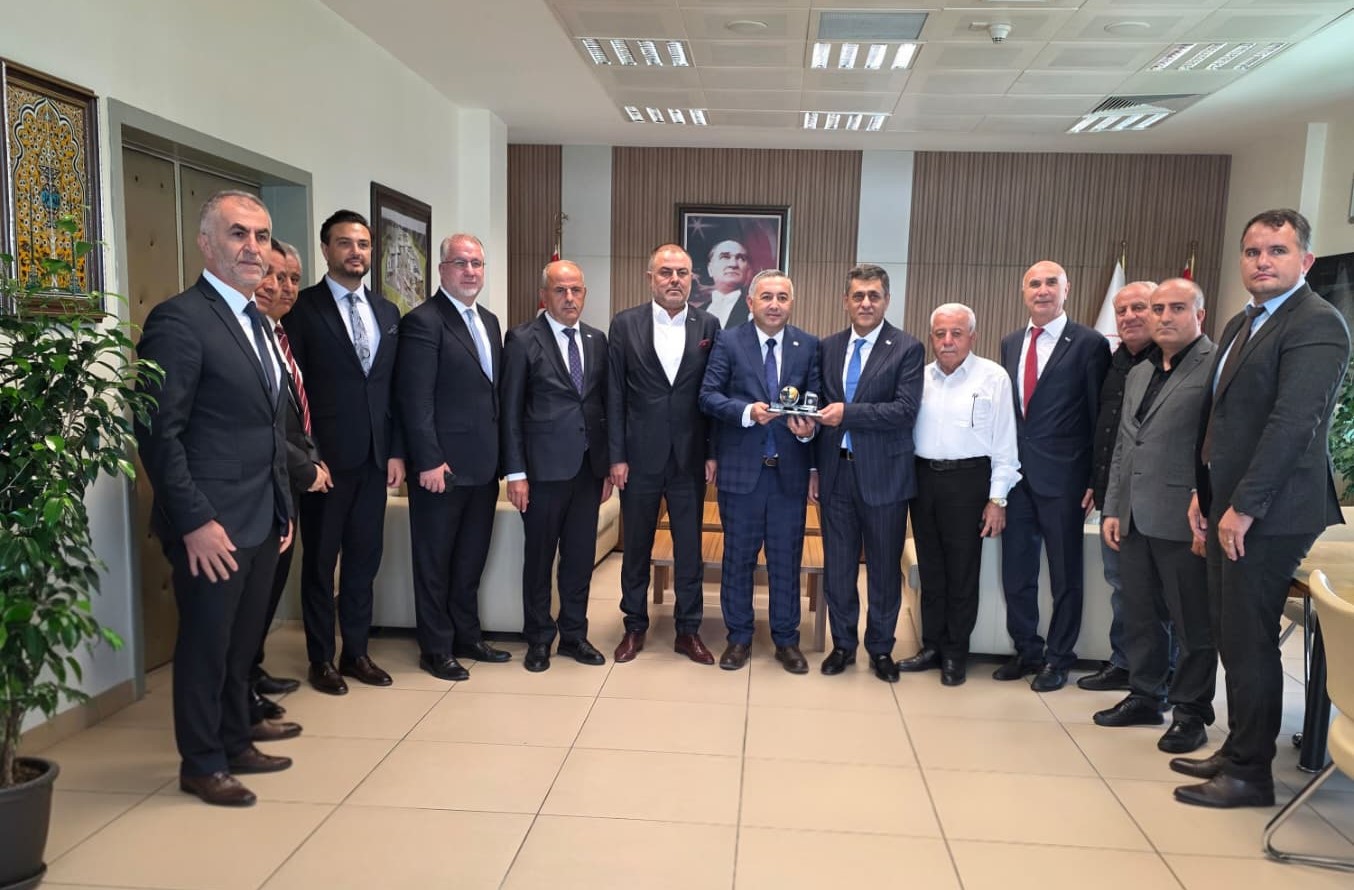 UND Başkanı Şerafettin Aras ve Yönetim Kurulu’ndan, Yeni Atanan Trakya Gümrük ve Dış Ticaret Bölge Müdürü Ali Topçu’ya Ziyaret