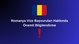 Romanya Başkonsolosluğuna (İstanbul) Yapılacak TIR Sürücüsü Vize Başvuruları Hakkında