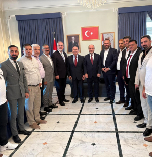 UND Heyetinden Şam Büyükelçimiz Sayın Burhan Köroğlu’na Ziyaret