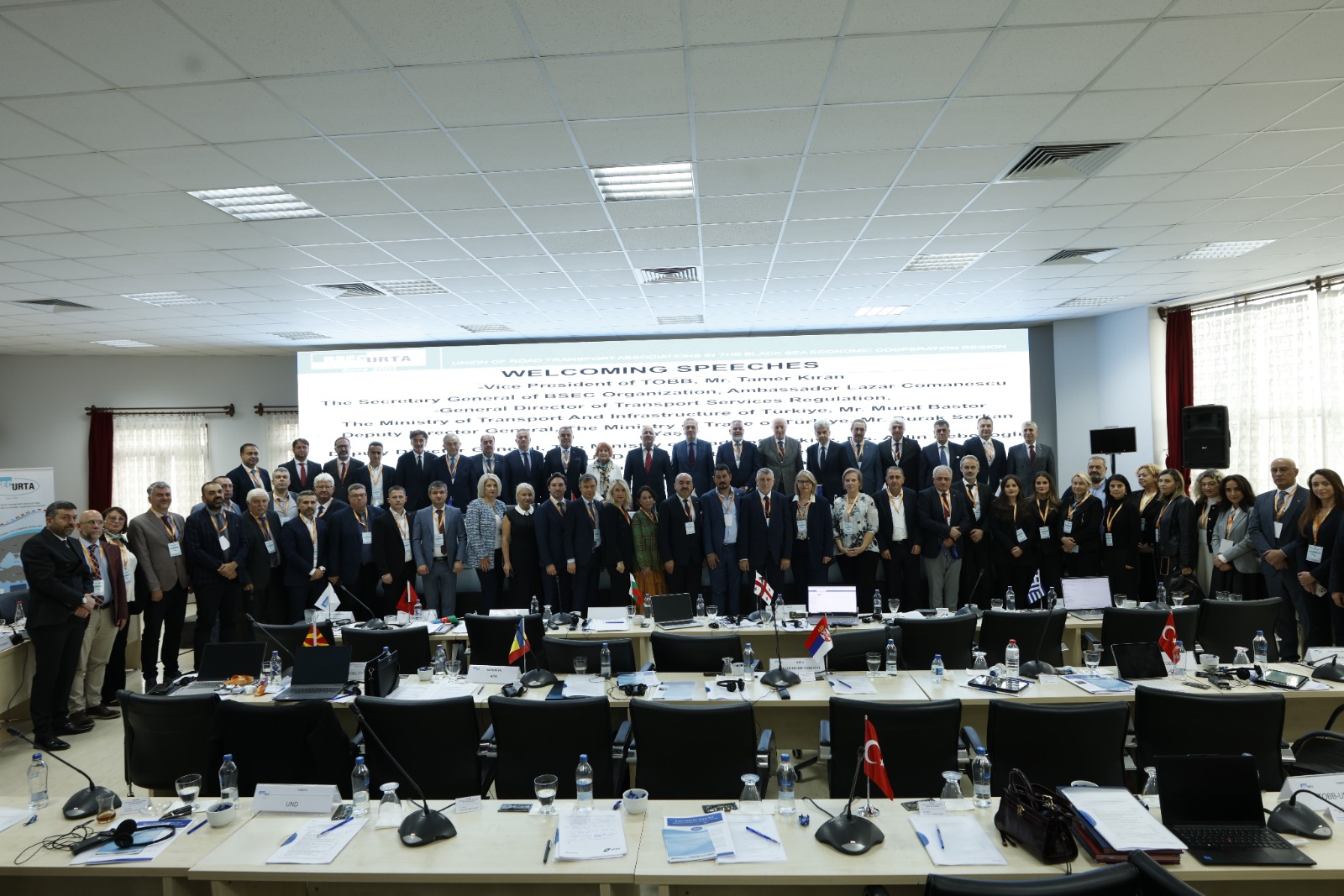 BSEC-URTA 46ncı Genel Kurulu, BSEC-URTA Kurucu Başkanı Çetin Nuhoğlu ve UND Başkanı Şerafettin Aras'ın katılımlarıyla Kapadokya'da gerçekleşti