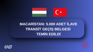Macaristan: 5.000 Adet İlave Transit Geçiş Belgesi Temin Edildi