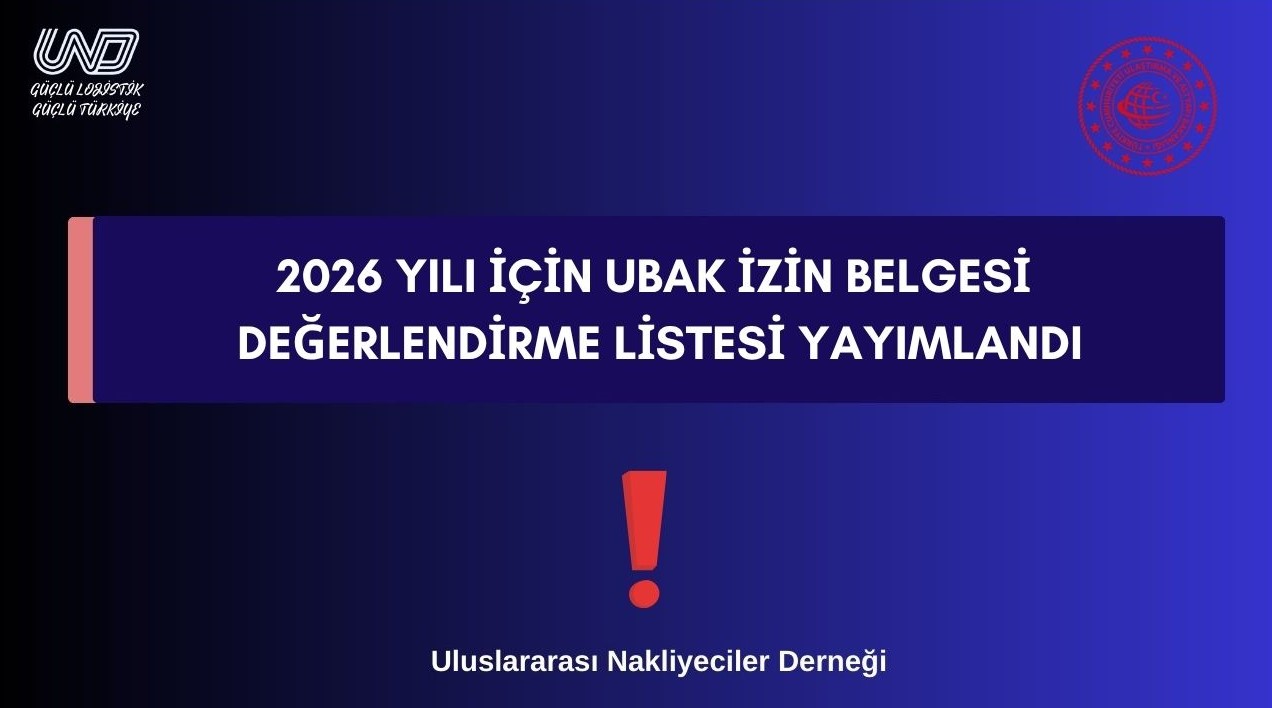 2026 Yılı UBAK İzin Belgesi Değerlendirme Listesi Yayımlandı