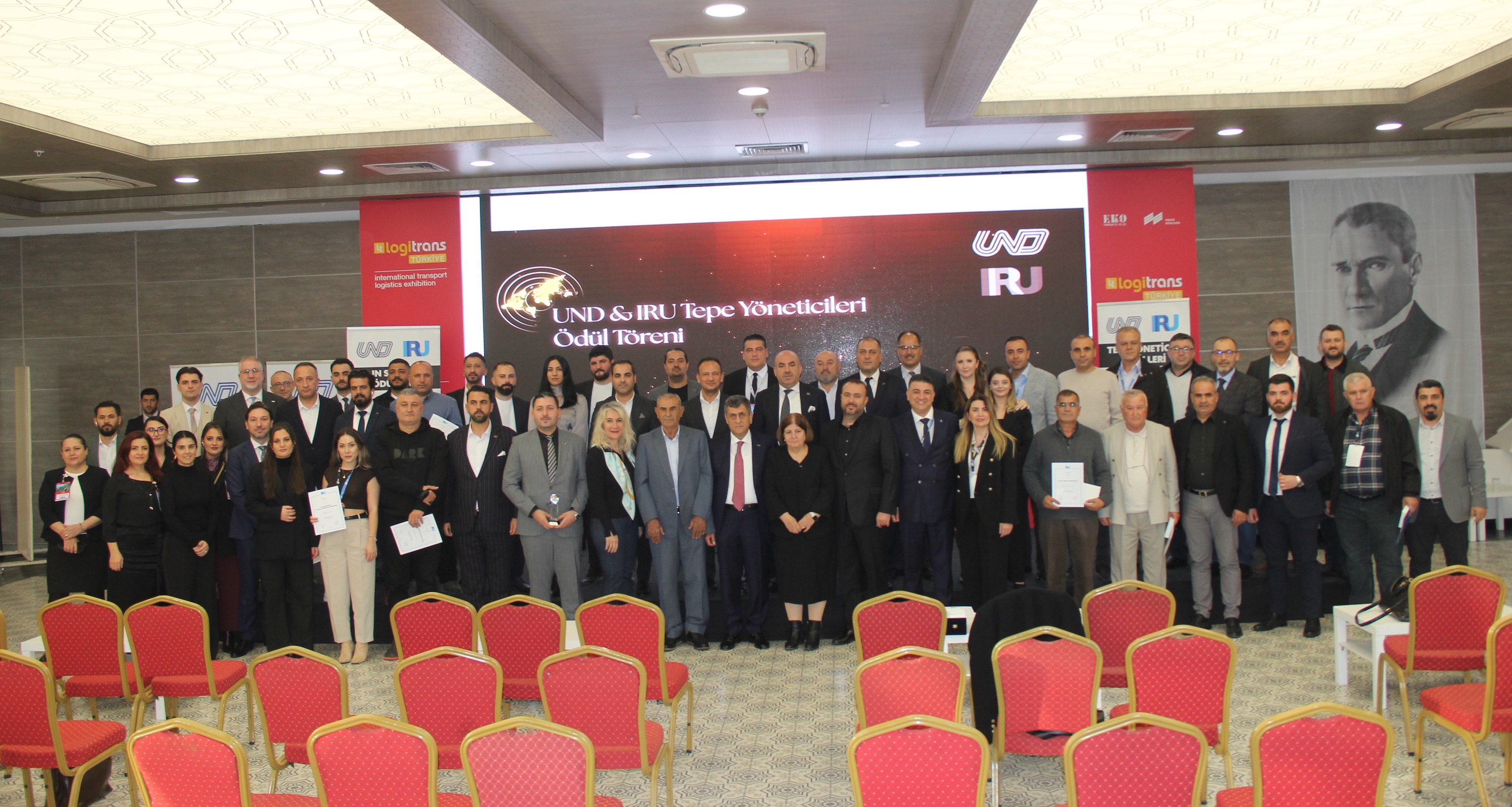 IRU - UND Tepe Yöneticisi ve Yılın Sürücüsü Ödülleri Töreni Gerçekleşti