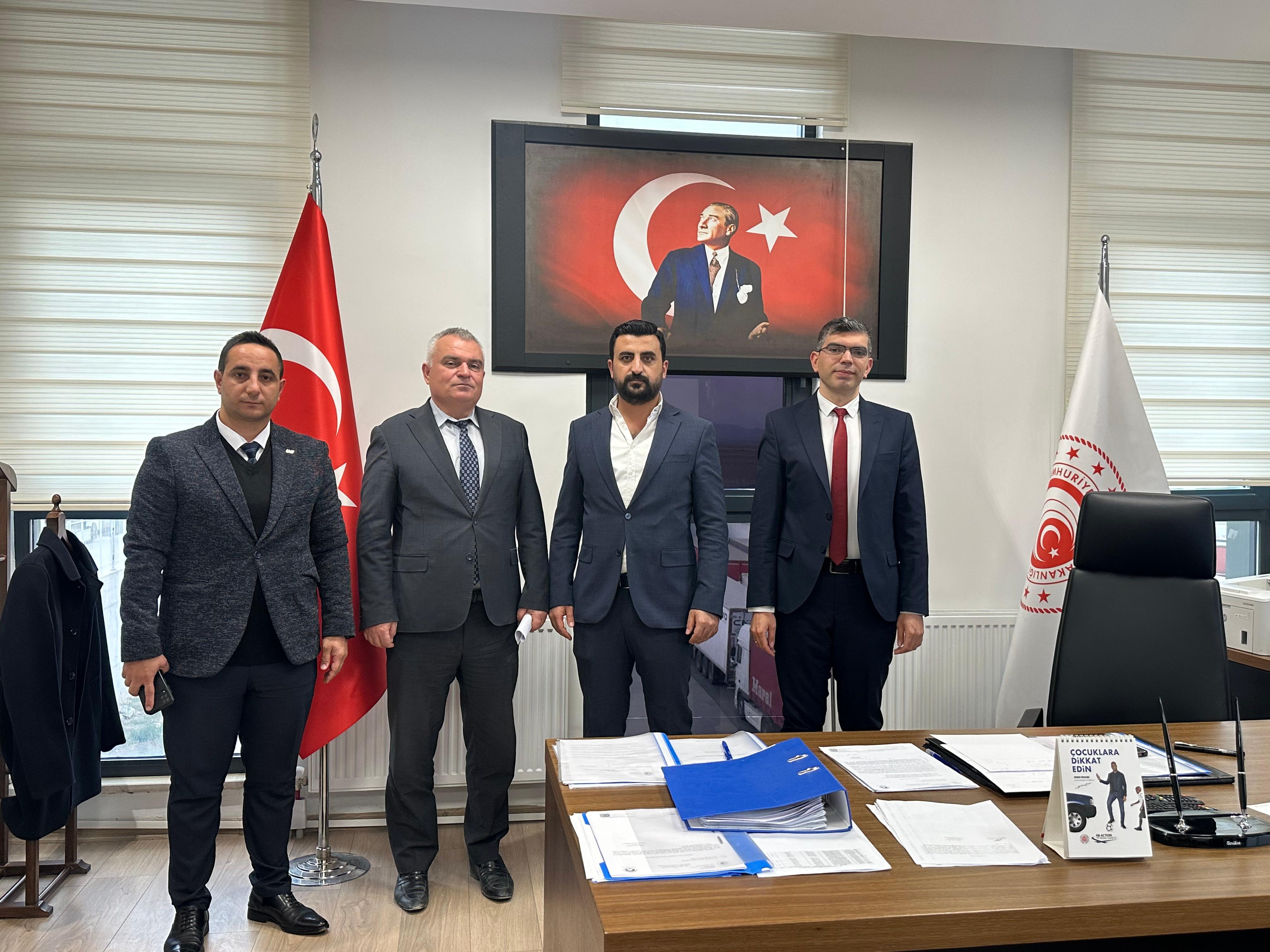 UND Heyetinden Gürbulak Gümrük Müdürlüğü’ne Hayırlı Olsun Ziyareti