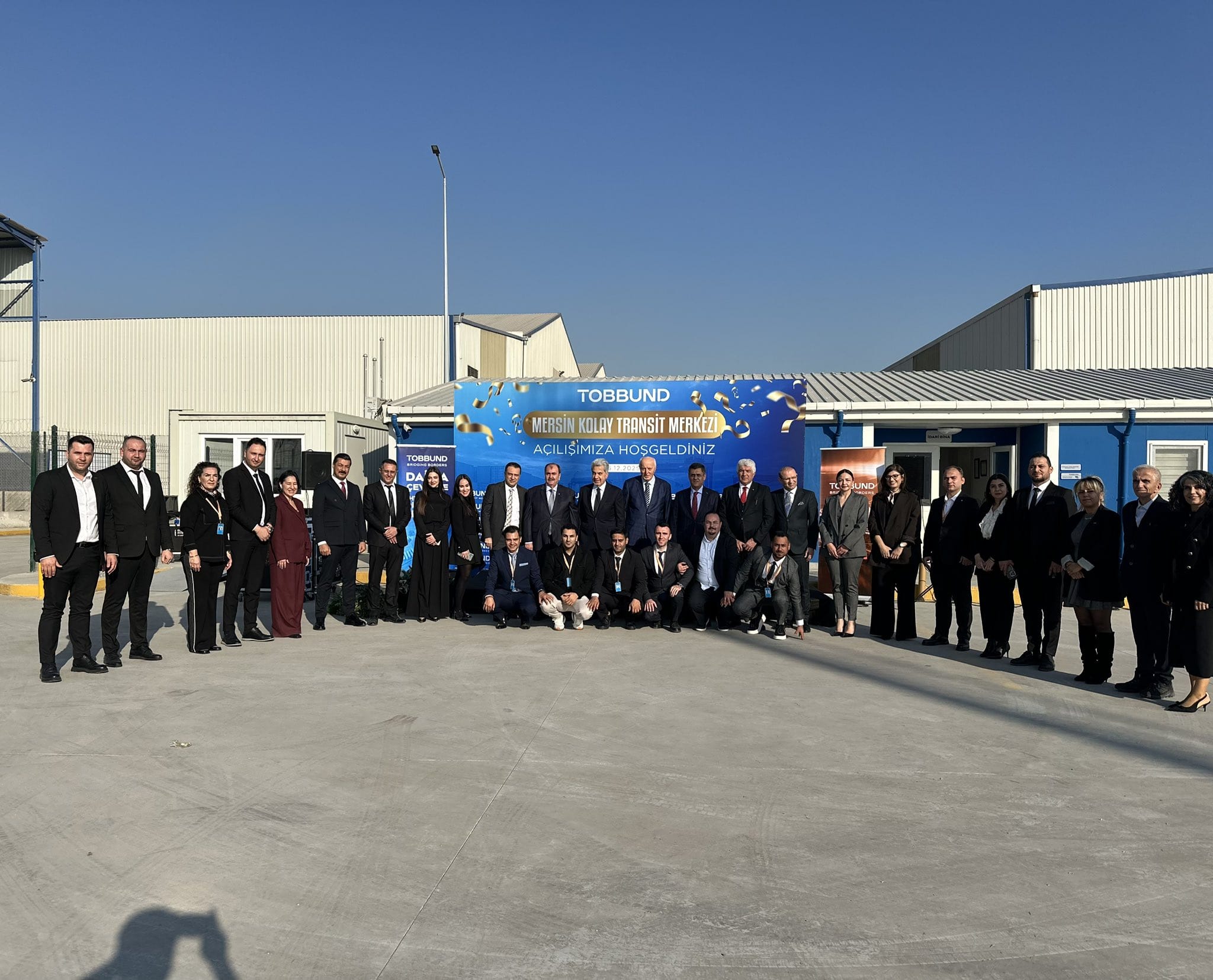 Bölge Lojistiğini Güçlendiren Yatırım: TOBBUND Mersin Kolay Transit Merkezi Açıldı
