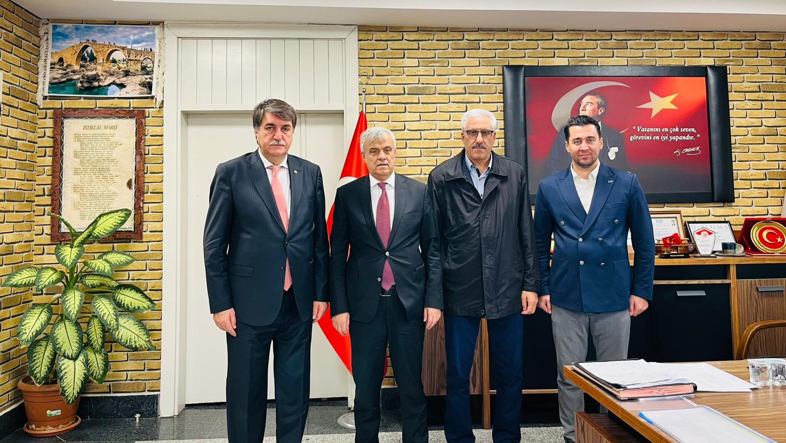 UND Heyeti, Habur Kaçakçılık ve İstihbarat Müdürlüğünü Ziyaret Etti