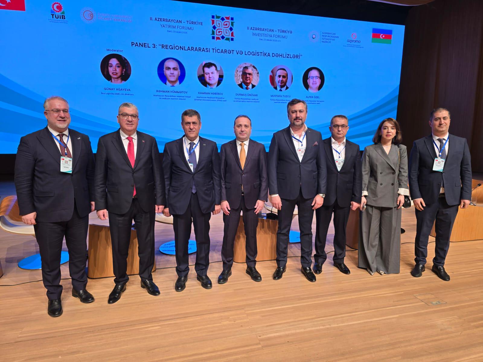UND, II. Türkiye–Azerbaycan Yatırım Forumu’na Katıldı