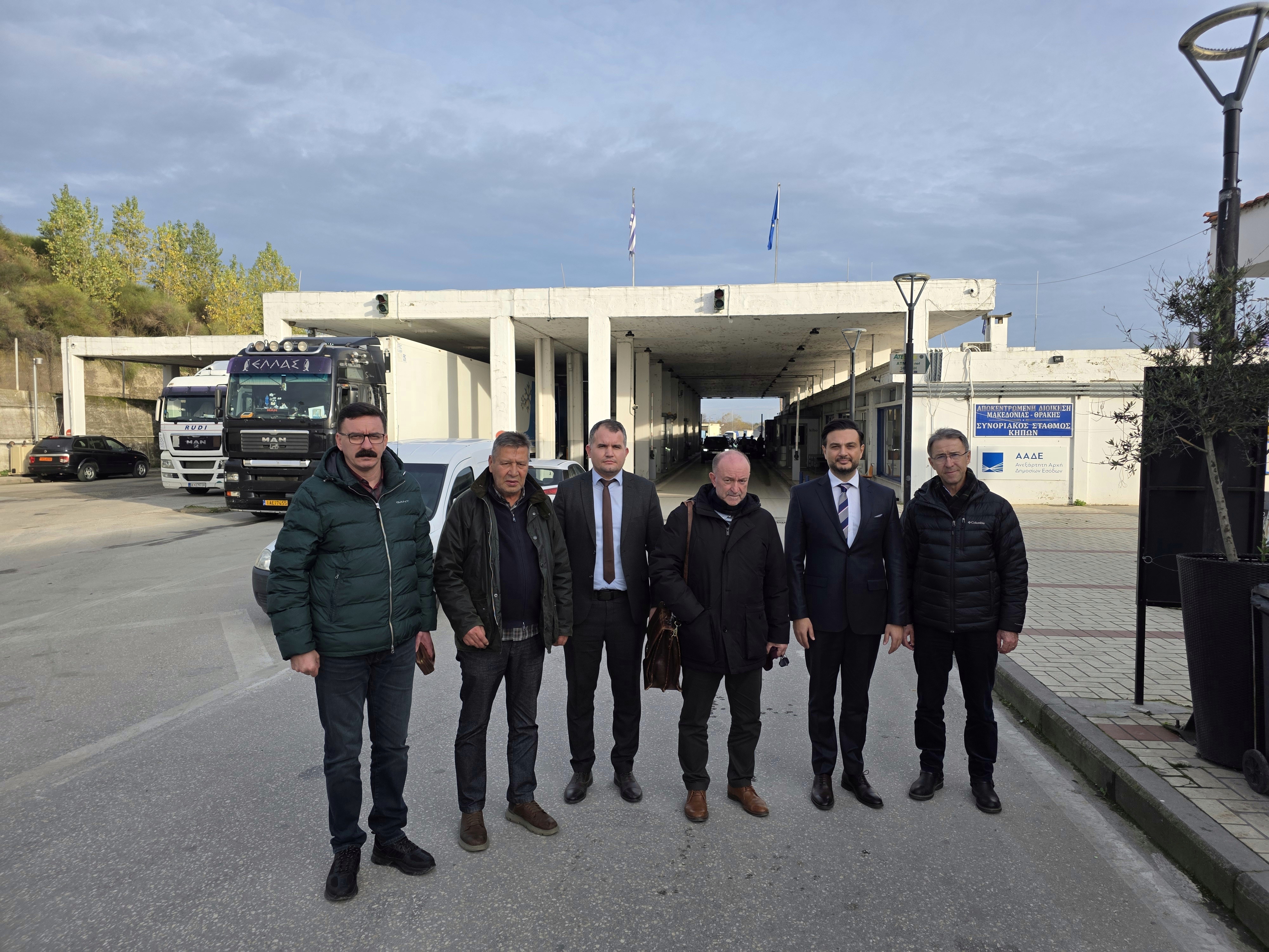 Yunanistan’daki Eylemler Nedeniyle Kapanan Kipi Sınır Kapısı’nda UND Temasları