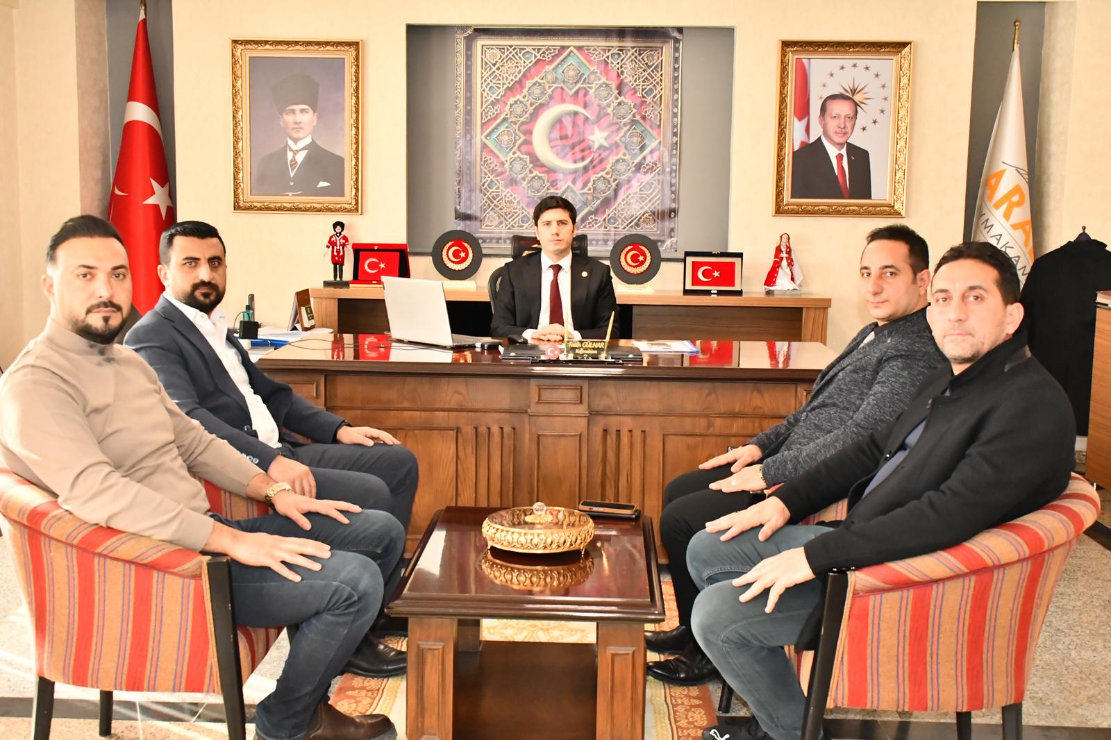 UND Heyetinden Iğdır Aralık Kaymakamı Fatih Gülnar’a Ziyaret