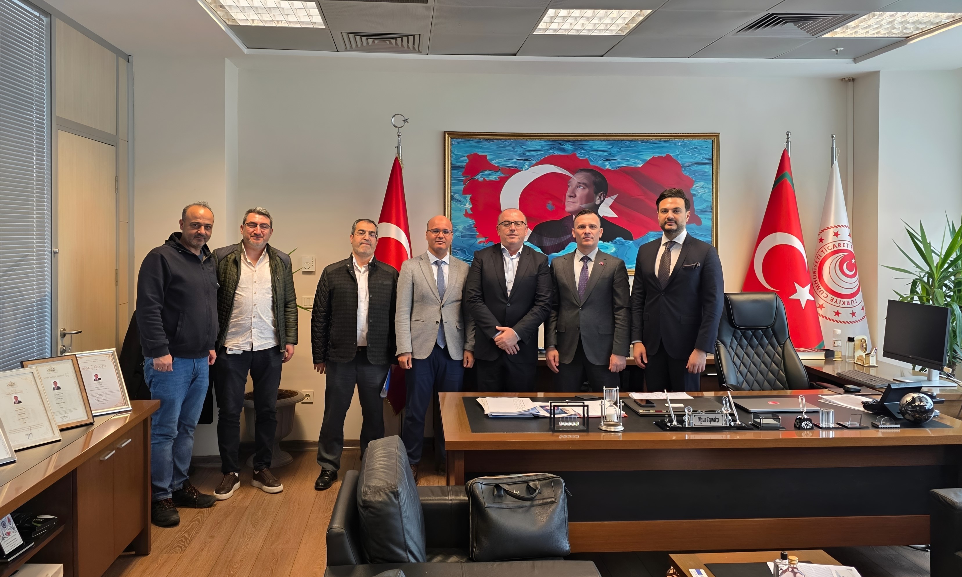 UND Muratbey Geçiş Süreçlerini Gümrük Müdürü Sayın Olgun Toprakçı ile Görüştü