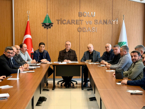 Bolu Bölge Çalışma Grubu Toplantısı Gerçekleştirildi