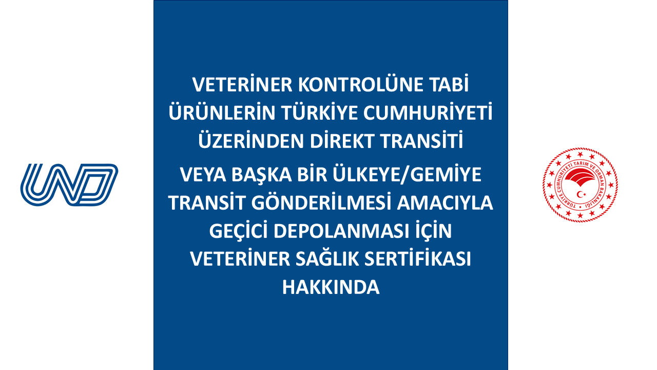 Edirne Kapıkule Veteriner Sınır Kontrol Noktası Müdürlüğü Transit Sağlık Sertifikası Hakkında