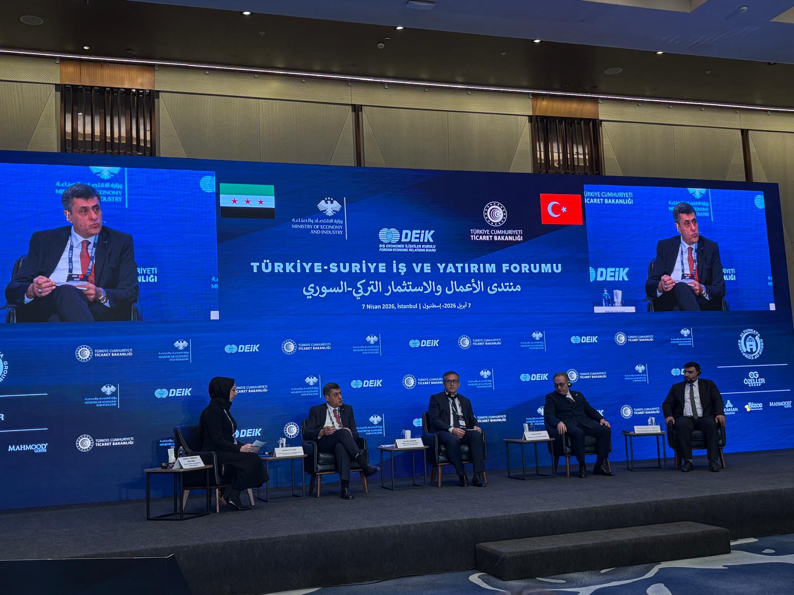 Başkanımız Şerafettin Aras, Türkiye – Suriye İş ve Yatırım Forumu’nda Suriye’nin Stratejik Önemini Vurguladı