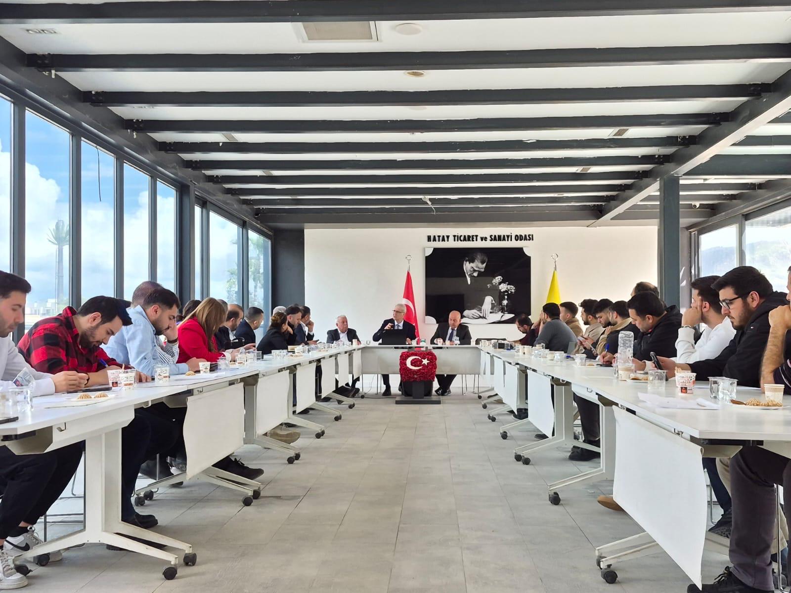 Uluslararası Karayolu Taşımacılıkta Çalışma Hayatına Yönelik Eğitim Hatay TSO’da Gerçekleşti