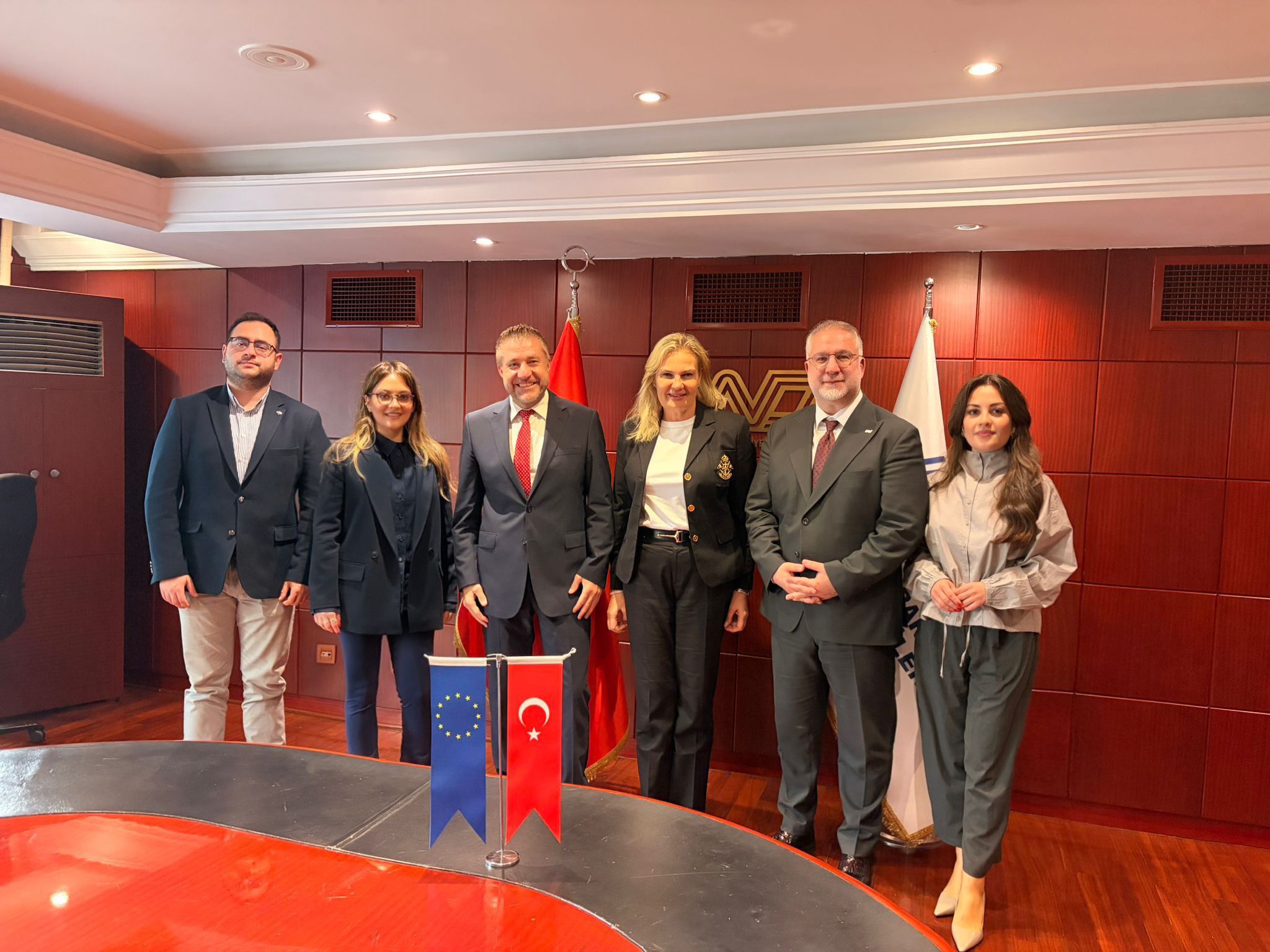 AB Türkiye Delegasyonu Finansal İlişkiler Daire Başkanı Maria Luisa Wyganowski UND’yi ziyaret etti