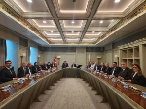 UND Başkanı Şerafettin Aras ve Yönetim Kurulu Ankara’da Sektörün Öncelikli Gündemlerini Değerlendirdi
