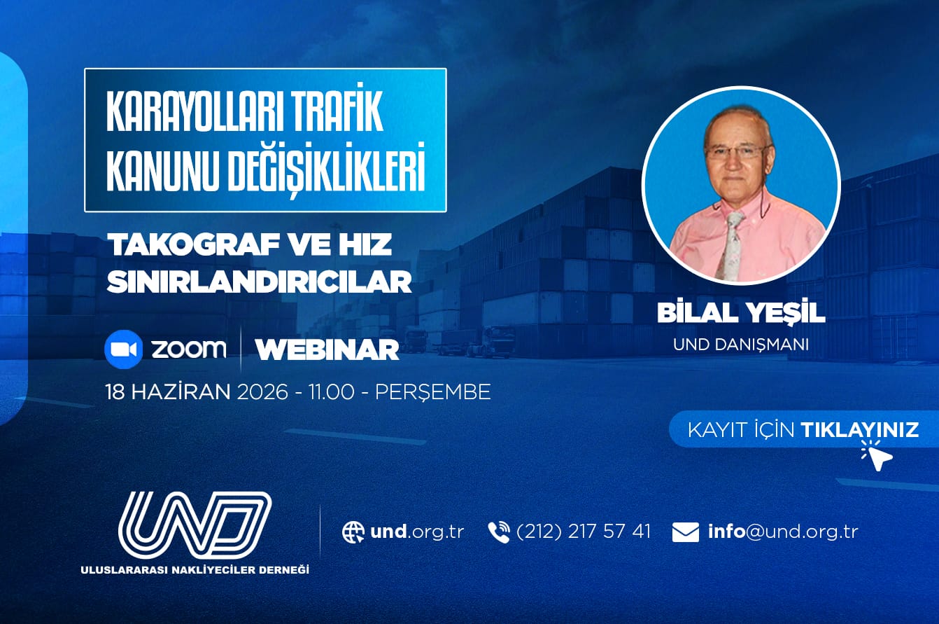 Karayolları Trafik Kanunu Değişiklikleri, Takograf ve Hız Sınırlandırıcılar Webinarı