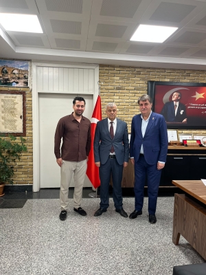 İpekyolu Bölge Müdürü Hüseyin Şanverdi'ye Ziyaret