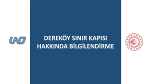 Dereköy Sınır Kapısı Hakkında