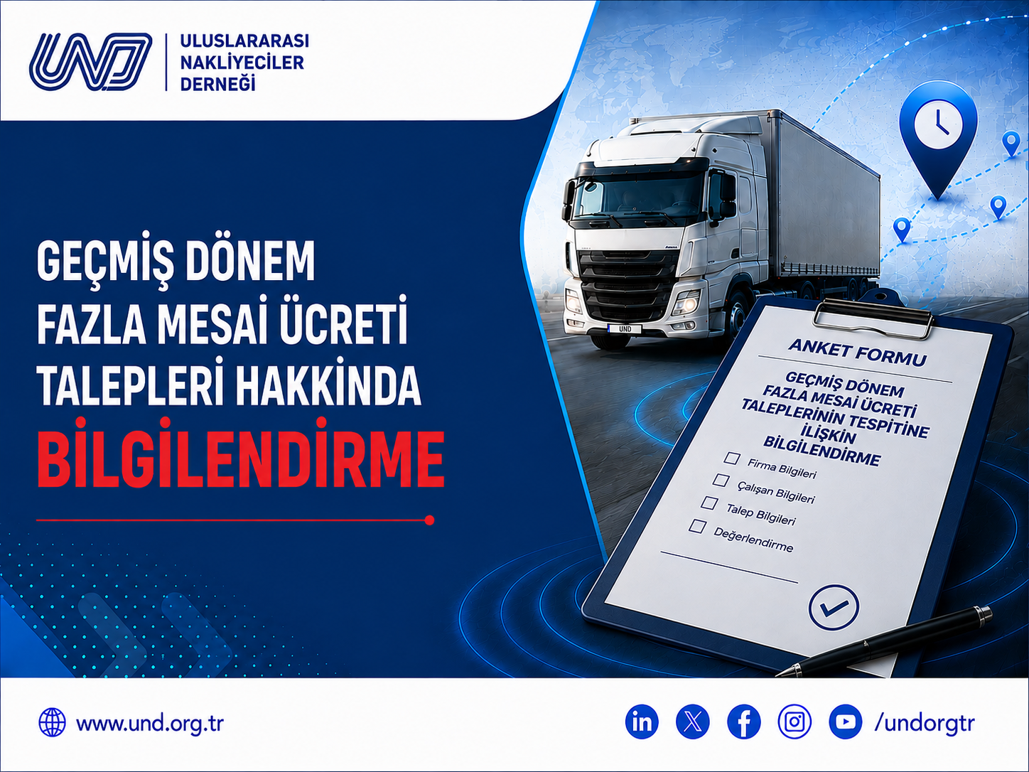 Geçmiş Dönem Fazla Mesai Ücreti Talepleri Hakkında Bilgilendirme