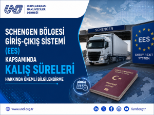 Schengen Bölgesi Giriş-Çıkış Sistemi (EES) Kapsamında Kalış Süreleri Hakkında Önemli Bilgilendirme