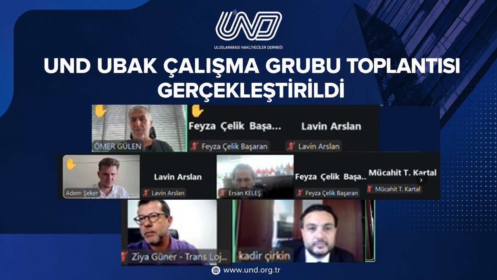 UND UBAK Çalışma Grubu Toplantısı Gerçekleştirildi