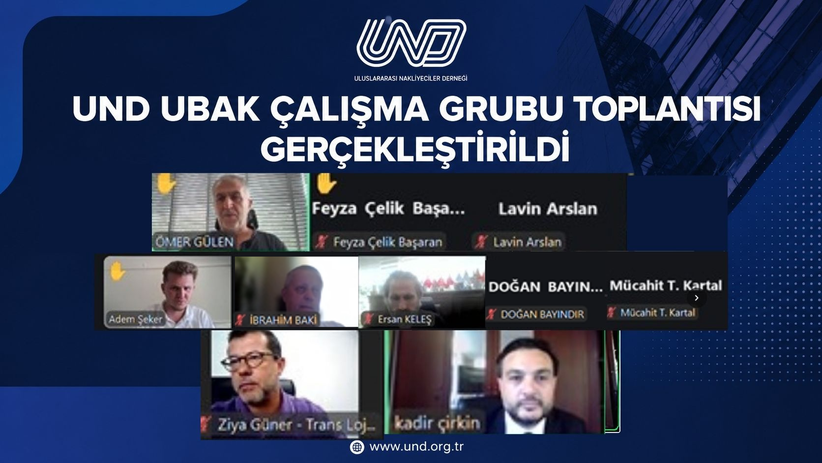 UND UBAK Çalışma Grubu Toplantısı Gerçekleştirildi