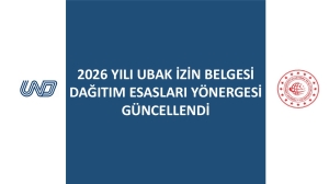 2026 Yılı UBAK İzin Belgesi Dağıtım Esasları Yönergesi Güncellendi
