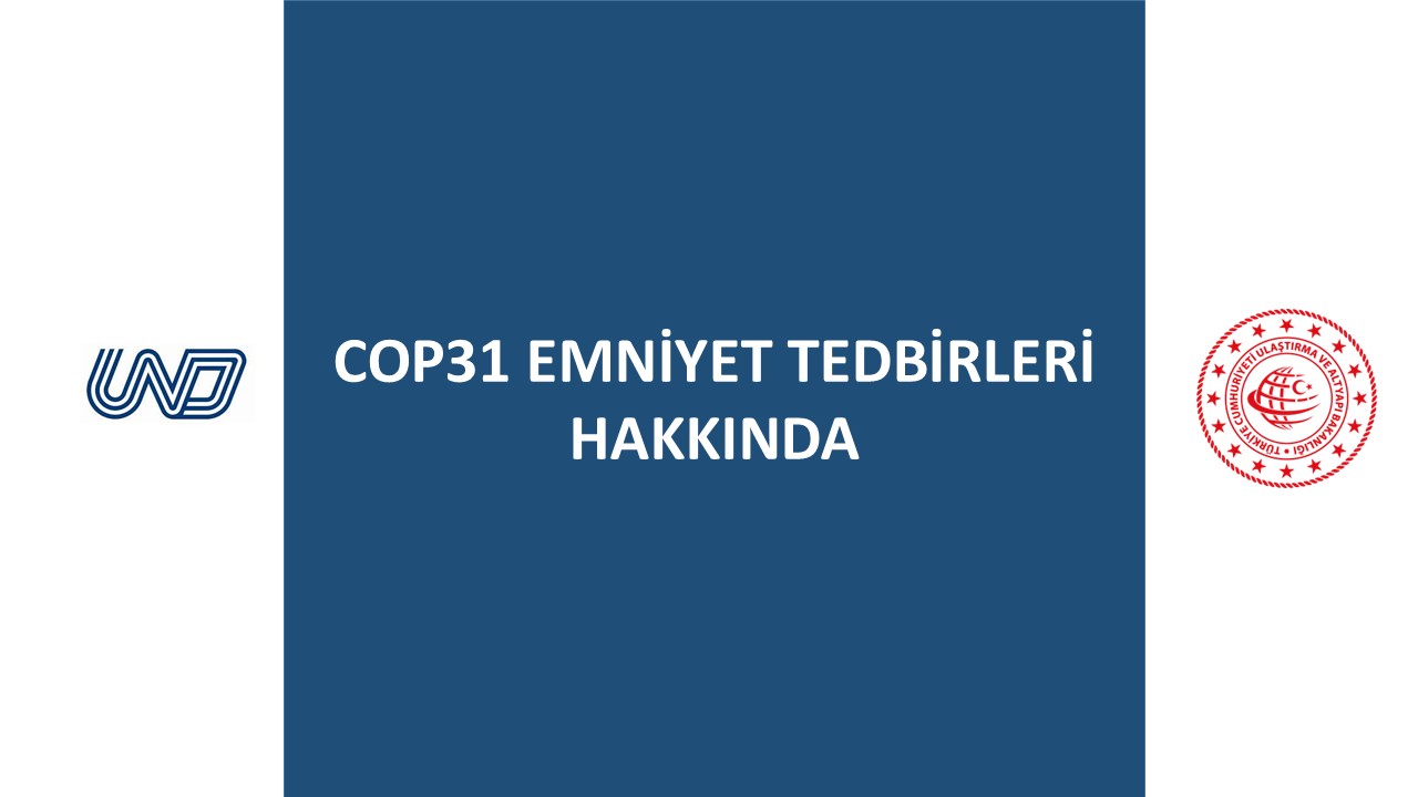 COP31 Emniyet Tedbirleri Hakkında