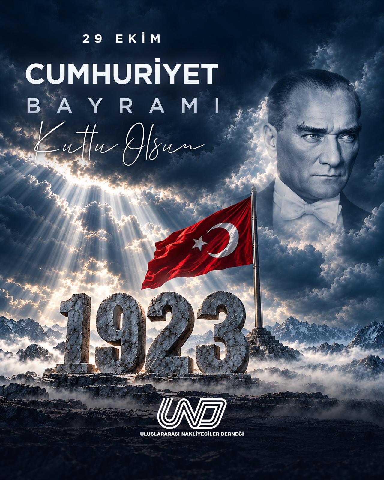 Cumhuriyetimizin 103. yılı kutlu olsun!