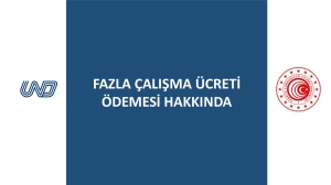 Fazla Çalışma Ücreti Ödemesi Hakkında