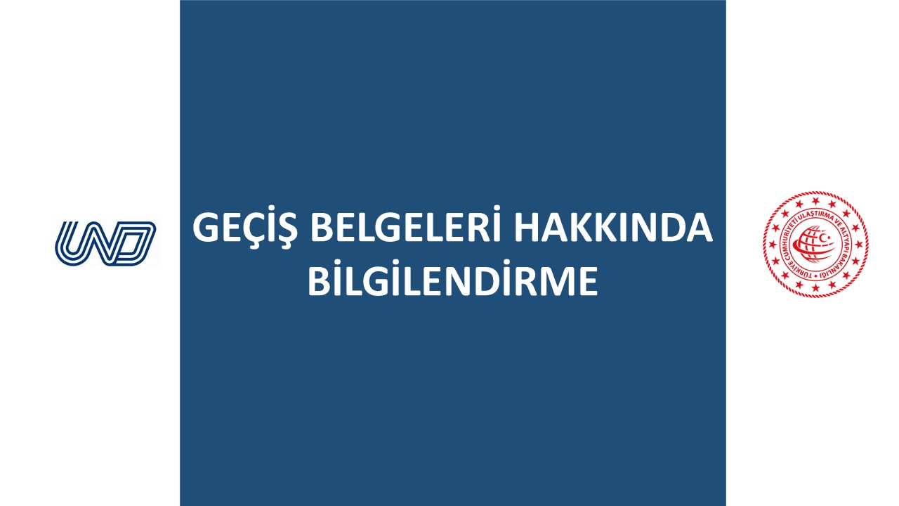 Geçiş Belgeleri Hakkında Bilgilendirme
