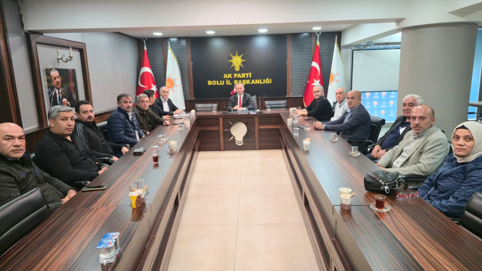 UND Bolu Bölge Üyelerinden AK Parti Bolu Milletvekili Yüksel Coşkunyürek’e Ziyaret