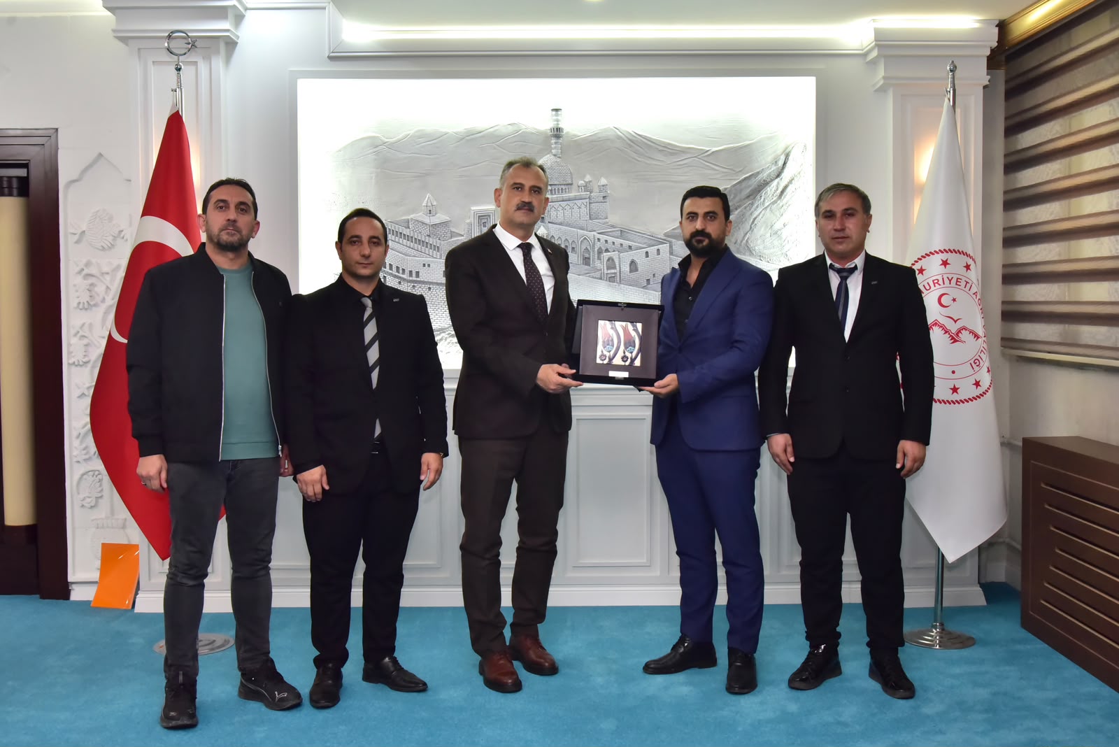UND’den Ağrı Valisi Dr. Önder Bozkurt’a Hayırlı Olsun Ziyareti