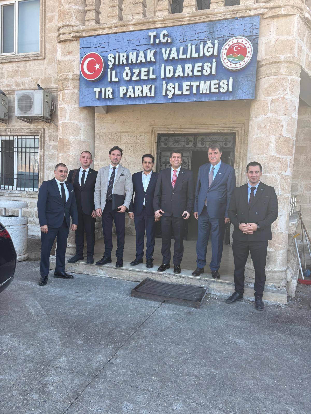 UND, IRU ve TOBB Heyeti Habur GTİ TIR Parkı’nı Ziyaret Etti